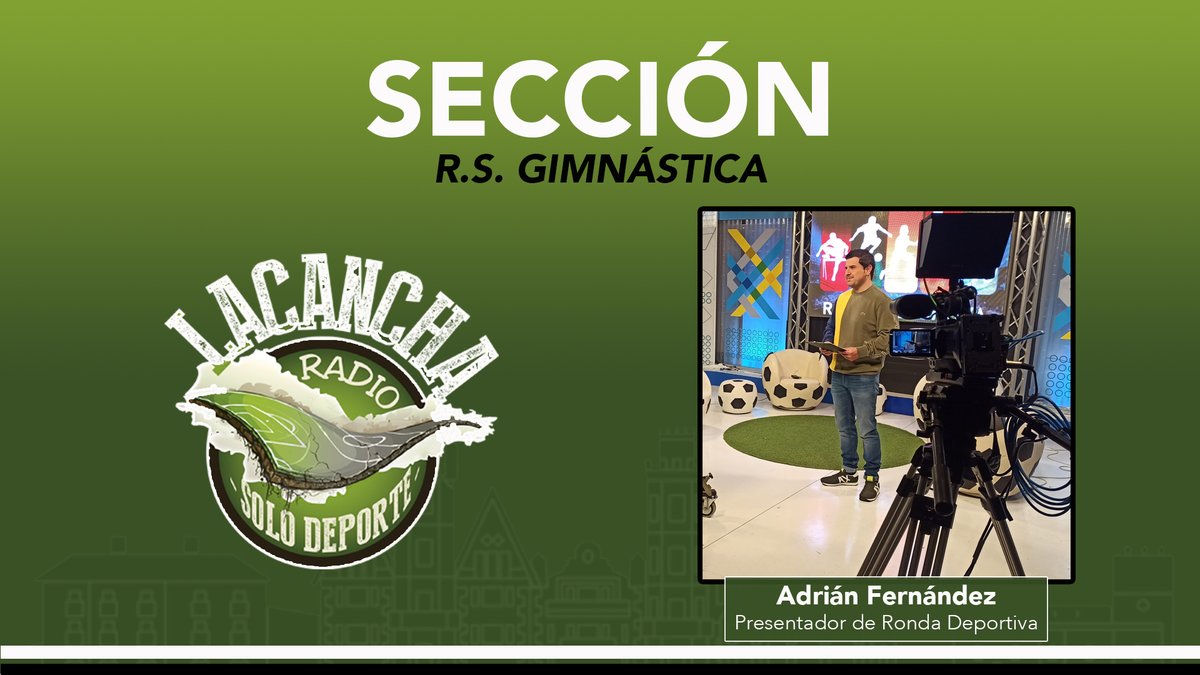 Actualidad de la R.S. Gimnástica con Adrián Fernández, presentador de Ronda Deportiva