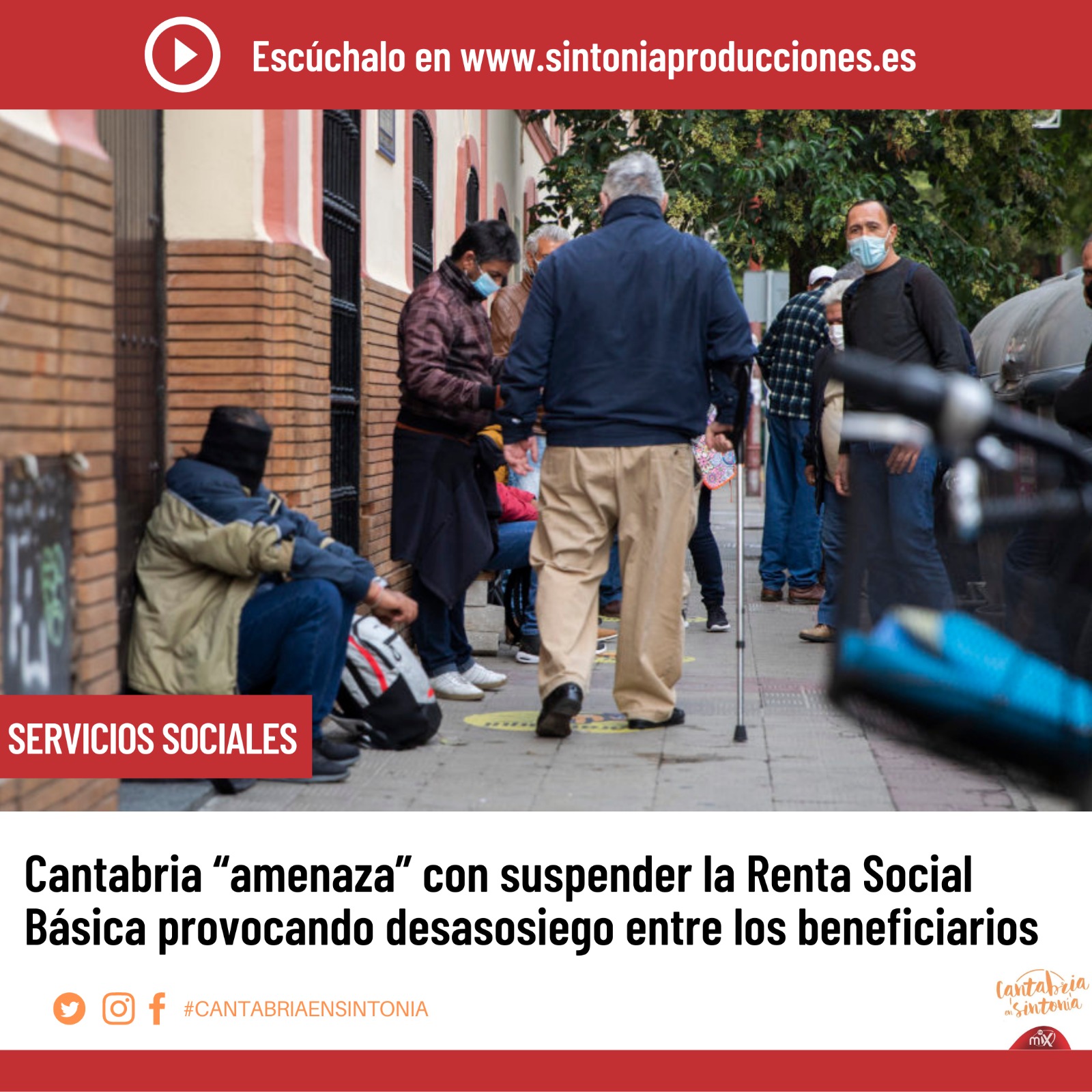 El Gobierno Regional “amenaza” con suspender la Renta Social Básica