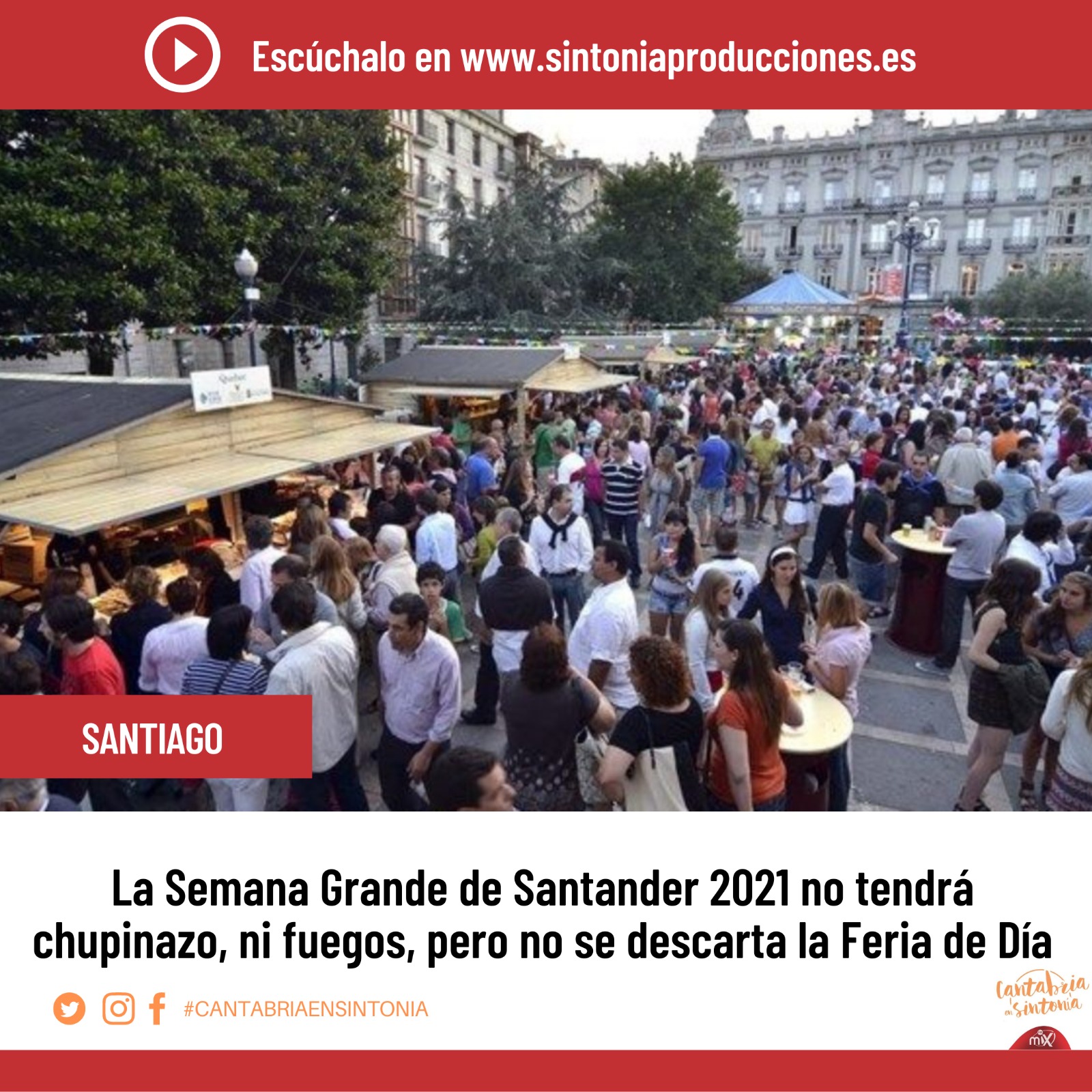 Esta es la última hora sobre las fiestas de la Semana Grande en Santander