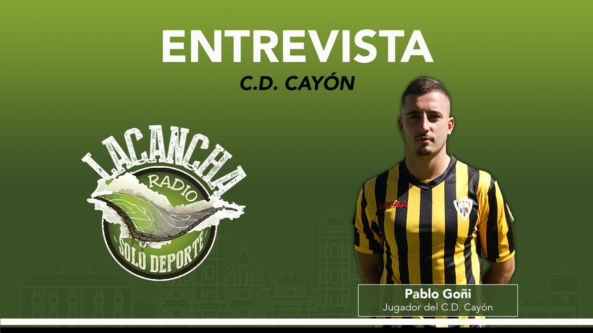 Entrevista con Pablo Goñi, jugador del C.D. Cayón (09/07/2021)