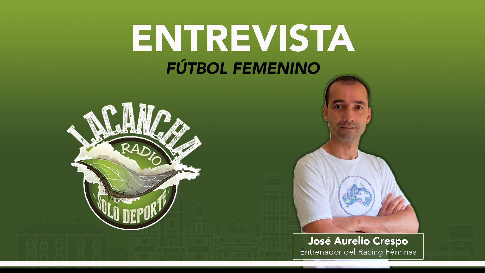 Entrevista con José Aurelio Crespo, entrenador del Racing Féminas (27/01/2022)