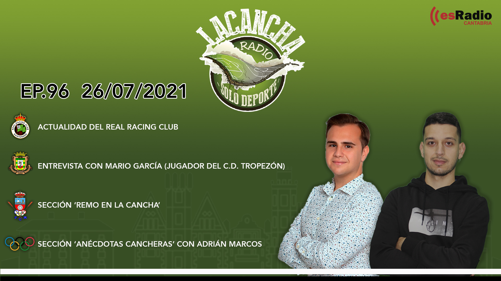 La Cancha – Programa 96 (26/07/2021)