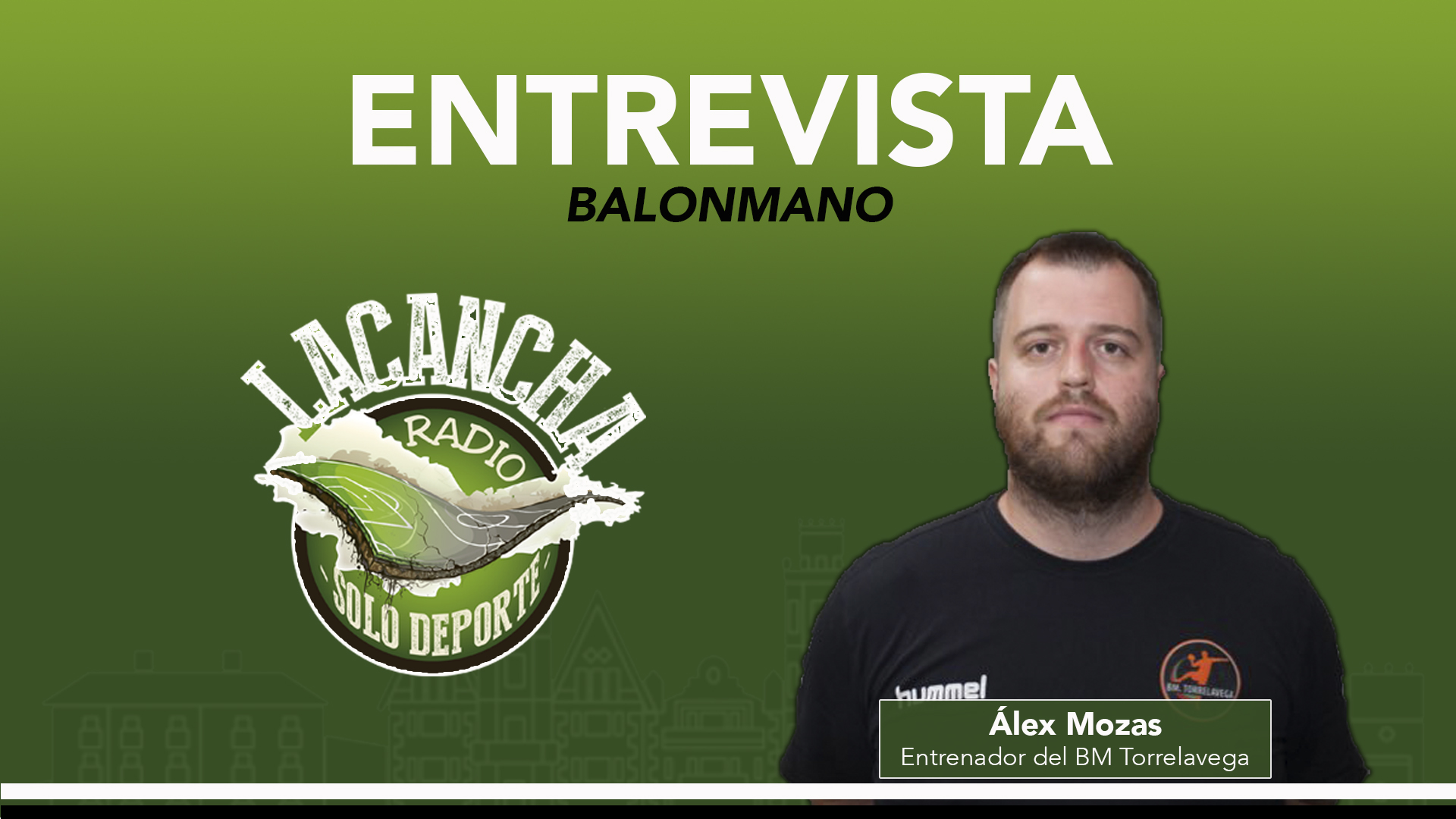 Entrevista con Álex Mozas, entrenador del Bathco Balonmano Torrelavega (08/09/2021)