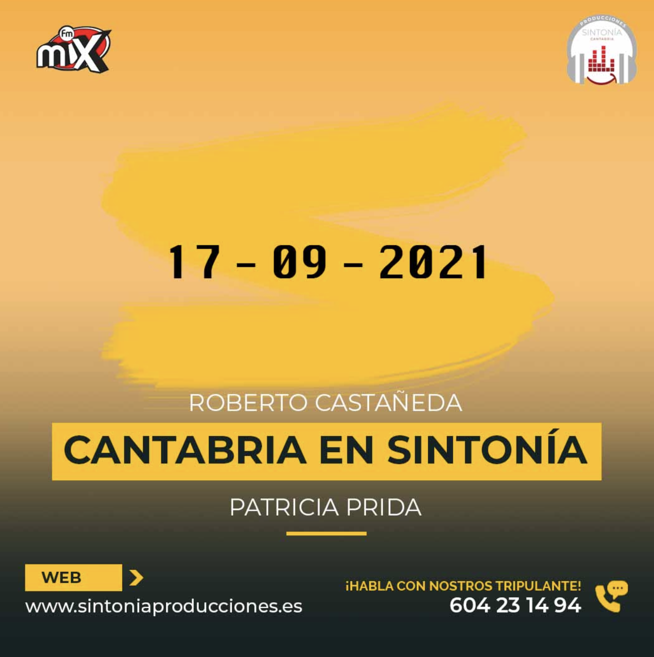 Cantabria en Sintonía en MixFm 17-09-2021