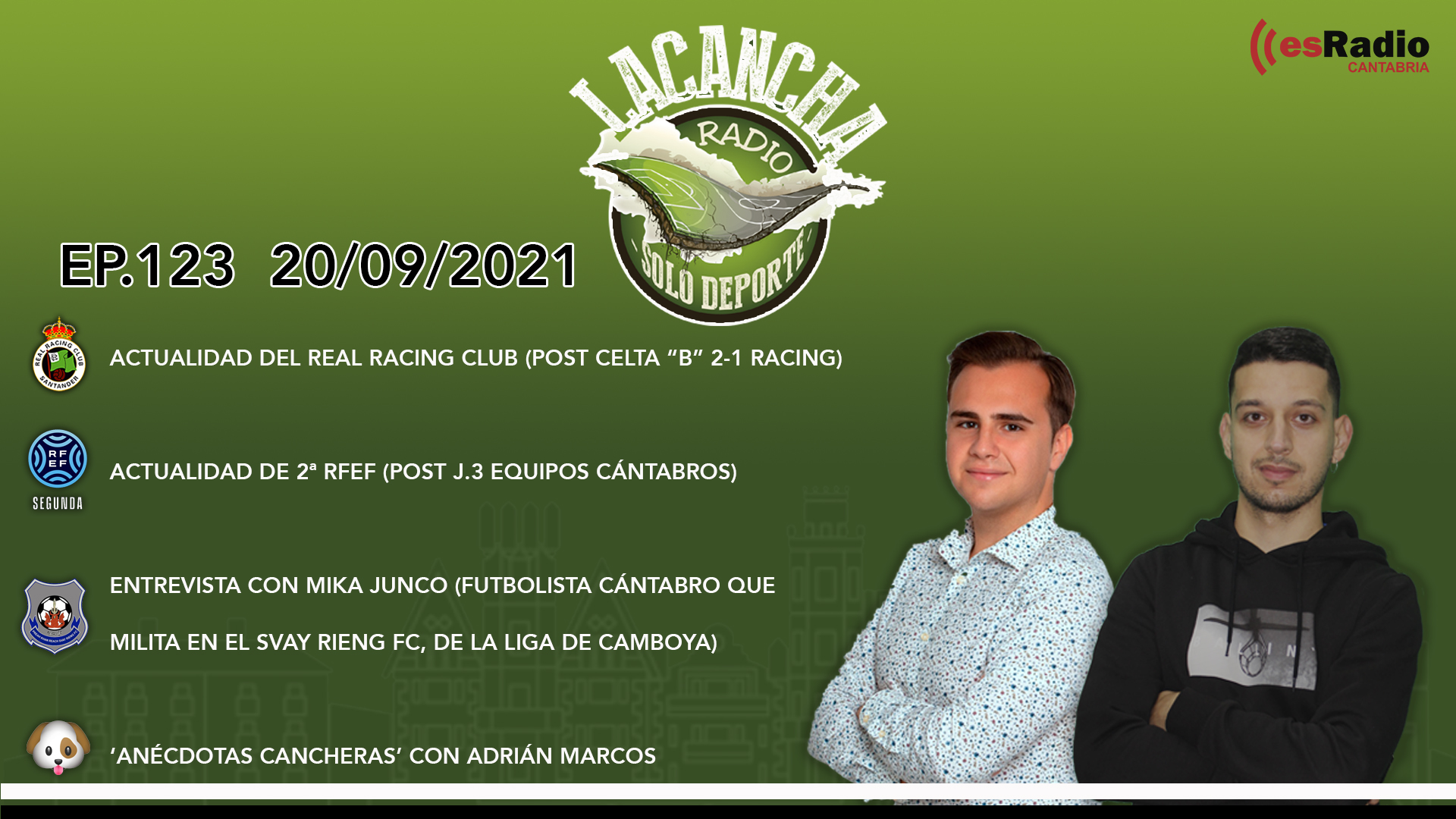 La Cancha – Programa 123 (20/09/2021)