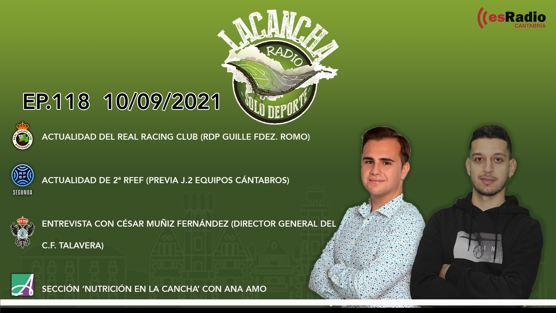 La Cancha – Programa 118 (10/09/2021)