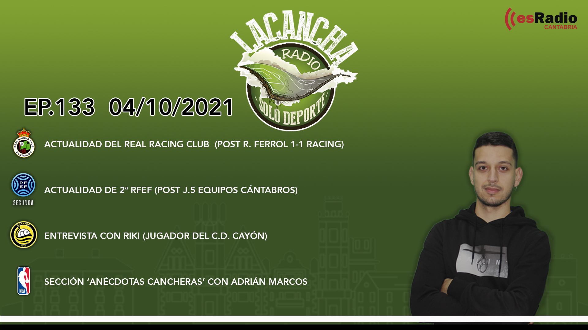 La Cancha – Programa 133 (04/10/2021)