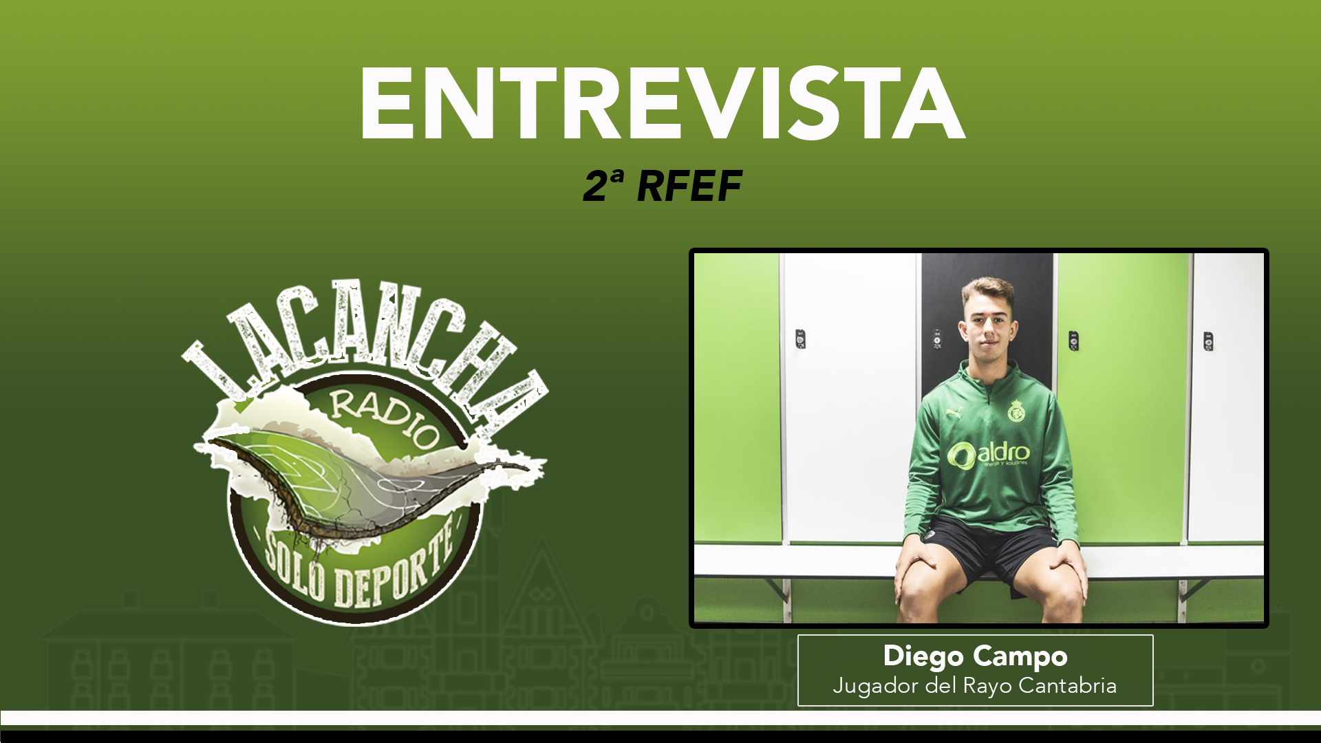 Entrevista con Diego Campo, jugador del Rayo Cantabria (20/10/2022)