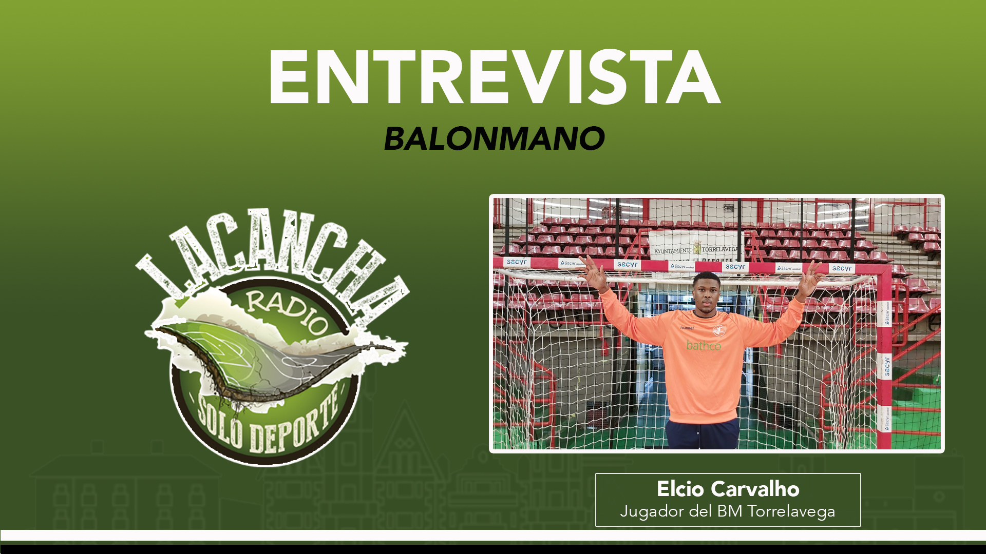 Entrevista con Elcio Carvalho, portero del Bathco BM Torrelavega (09/11/2021)