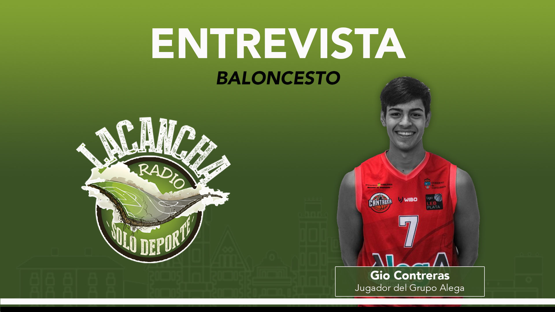 Entrevista con Gio Contreras, jugador del Grupo Alega CBT (17/11/2021)