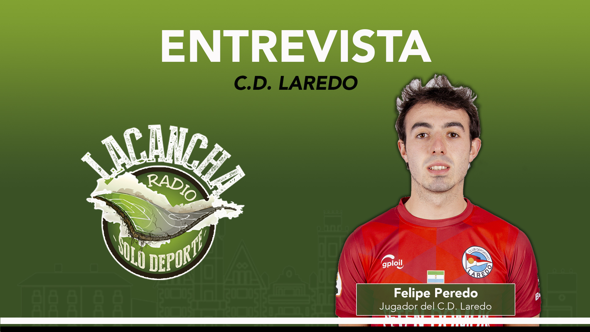Entrevista con Felipe Peredo, jugador del C.D. Laredo (15/12/2021)