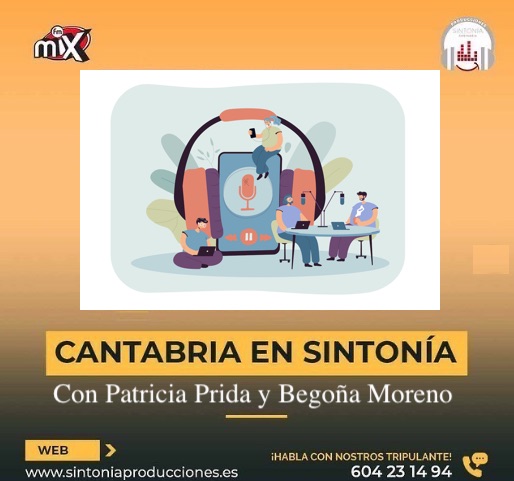 Cantabria en Sintonía en Mix FM. Programa miércoles 12-01-2022