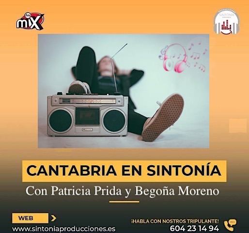 Cantabria en Sintonía en Mix FM. Programa viernes 14-01-2022