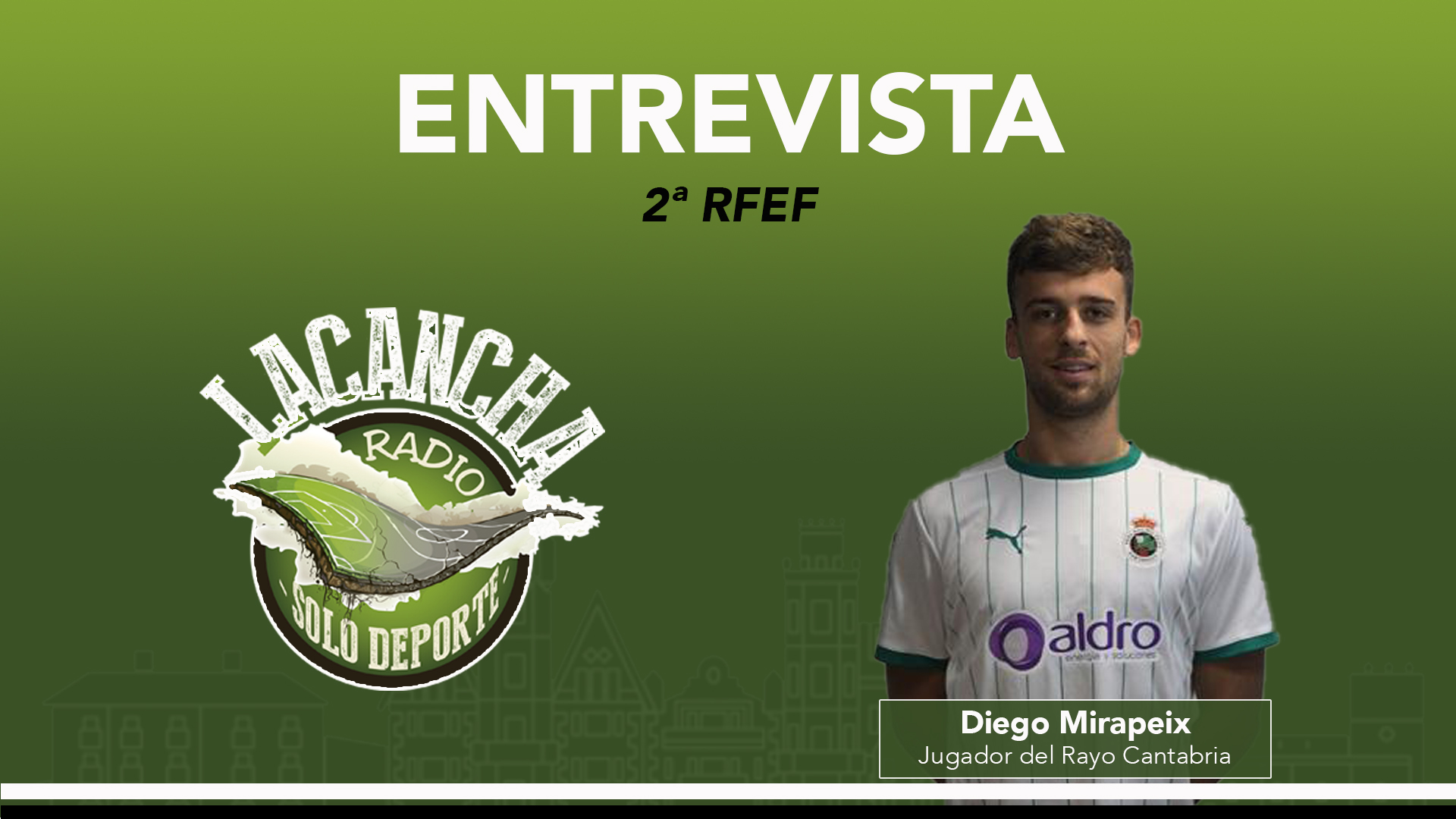 Entrevista con Diego Mirapeix, jugador del Rayo Cantabria (22/09/2022)