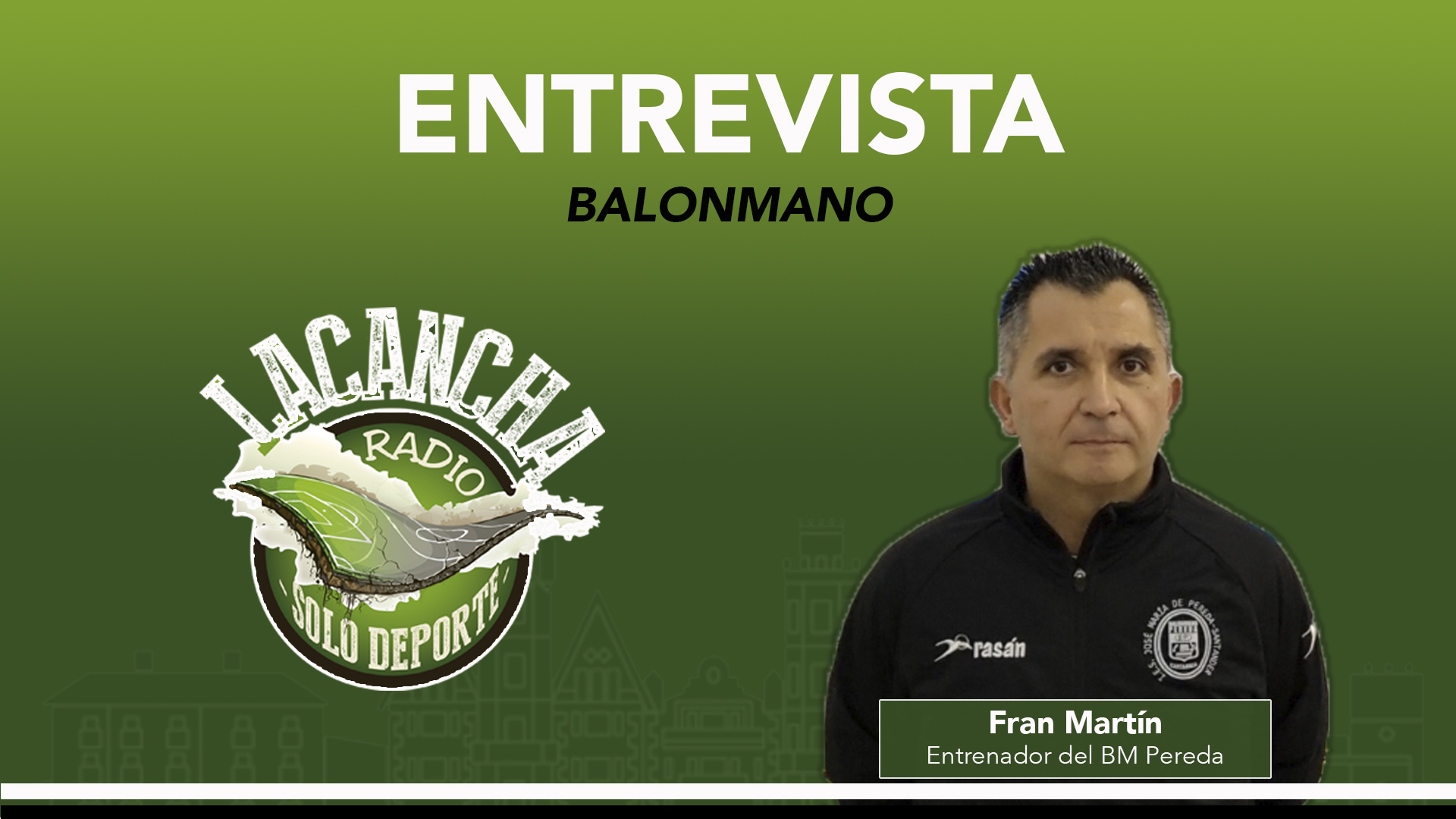 Entrevista con Fran Martín, entrenador del Uneatlántico BM Pereda (03/10/2022)