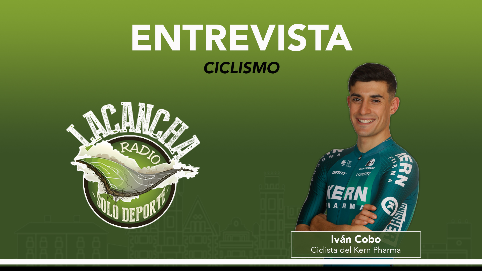 Entrevista con Iván Cobo, ciclista cántabro del Equipo Kern Pharma (24/02/2022)