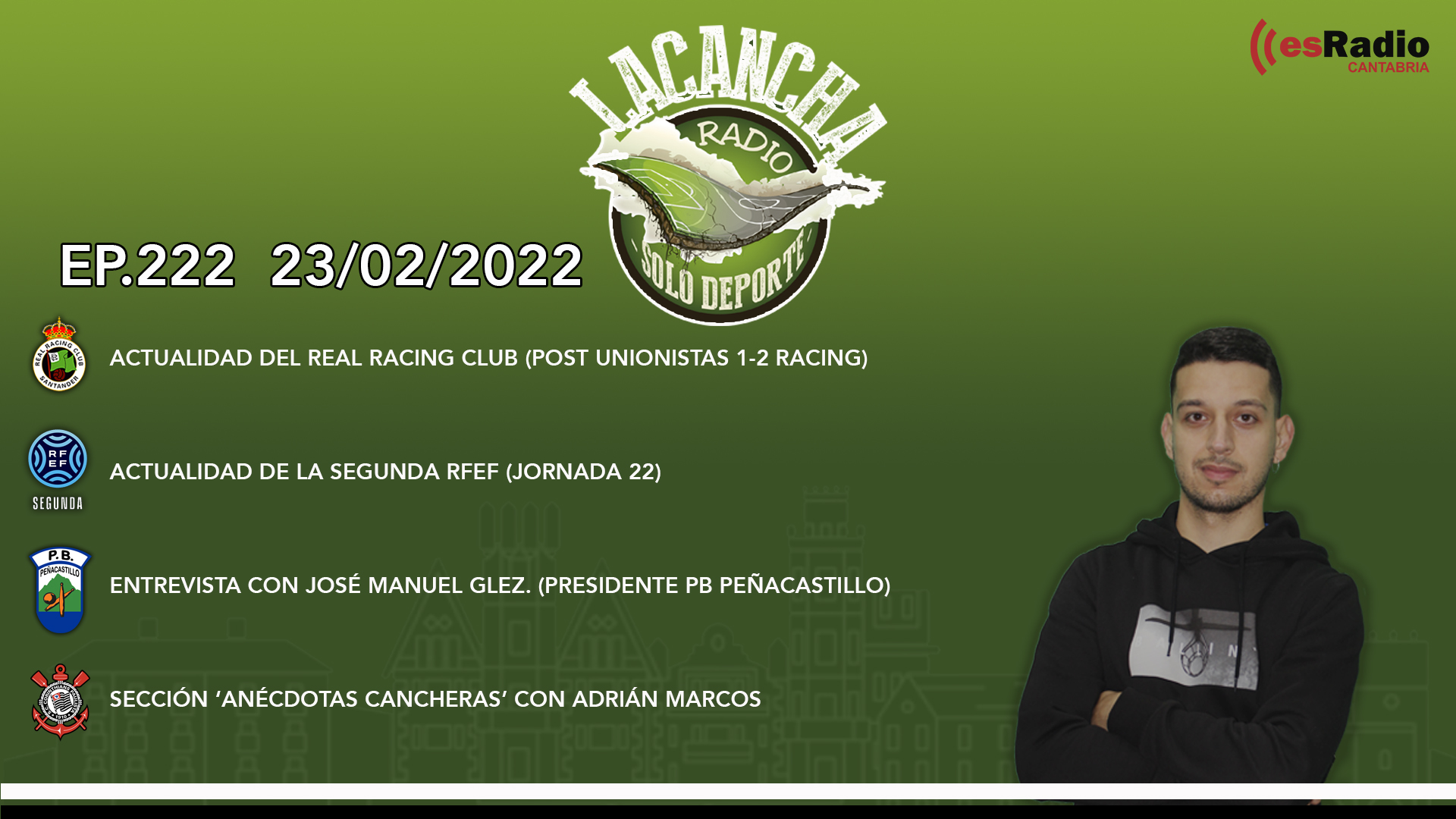 La Cancha Ep. 222 (23/02/2022)