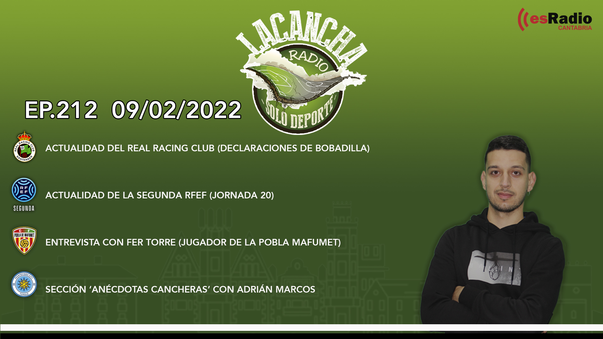 La Cancha Ep. 212 (09/02/2022)