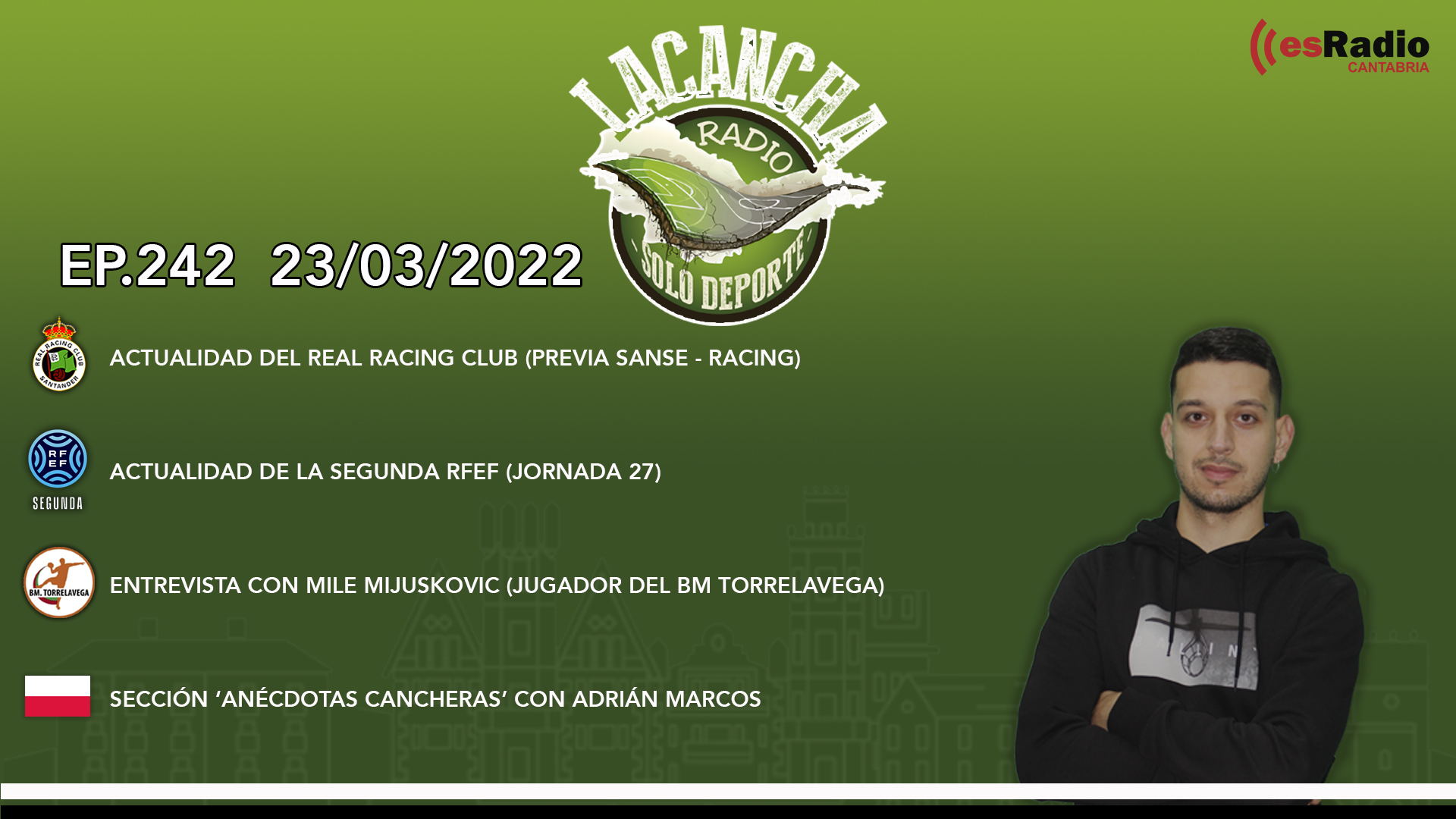 La Cancha Ep. 242 (23/03/2022)