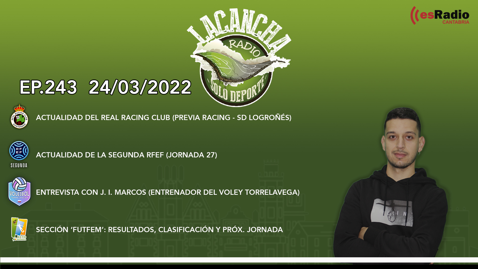 La Cancha Ep. 243 (24/03/2022)