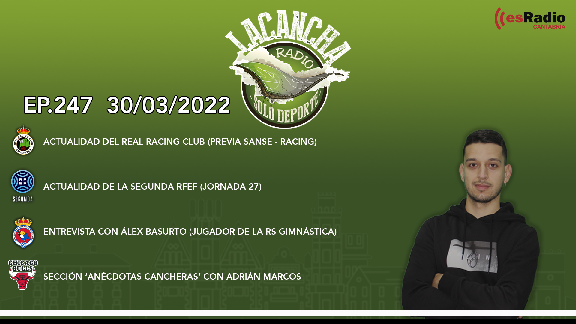 La Cancha Ep. 247 (30/03/2022)