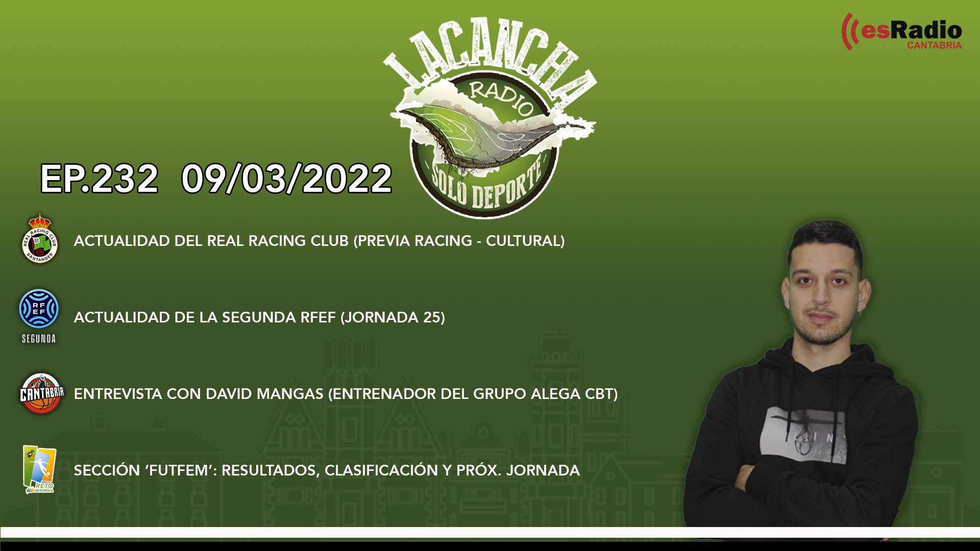 La Cancha Ep. 232 (09/03/2022)