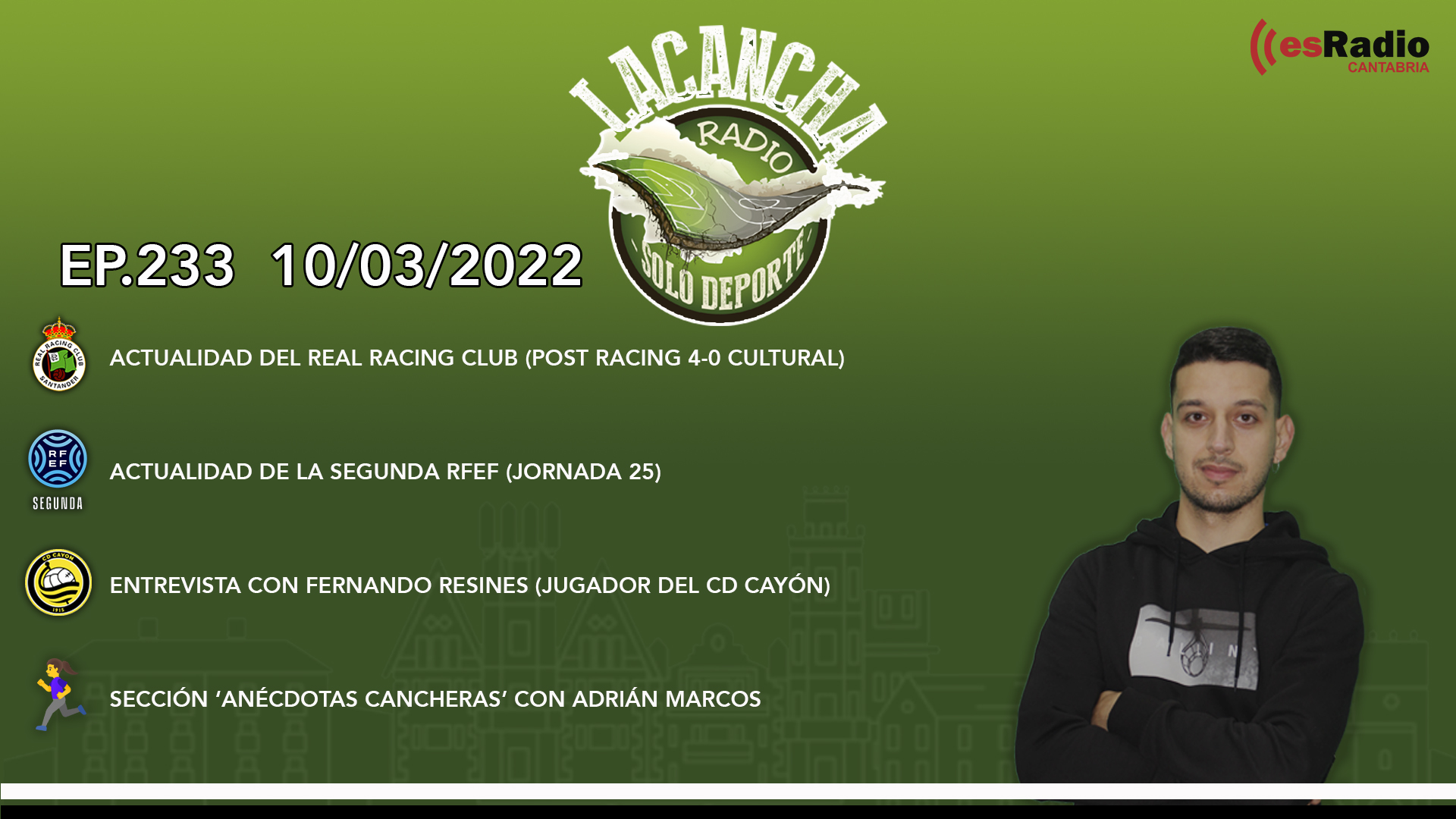 La Cancha Ep. 233 (10/03/2022)