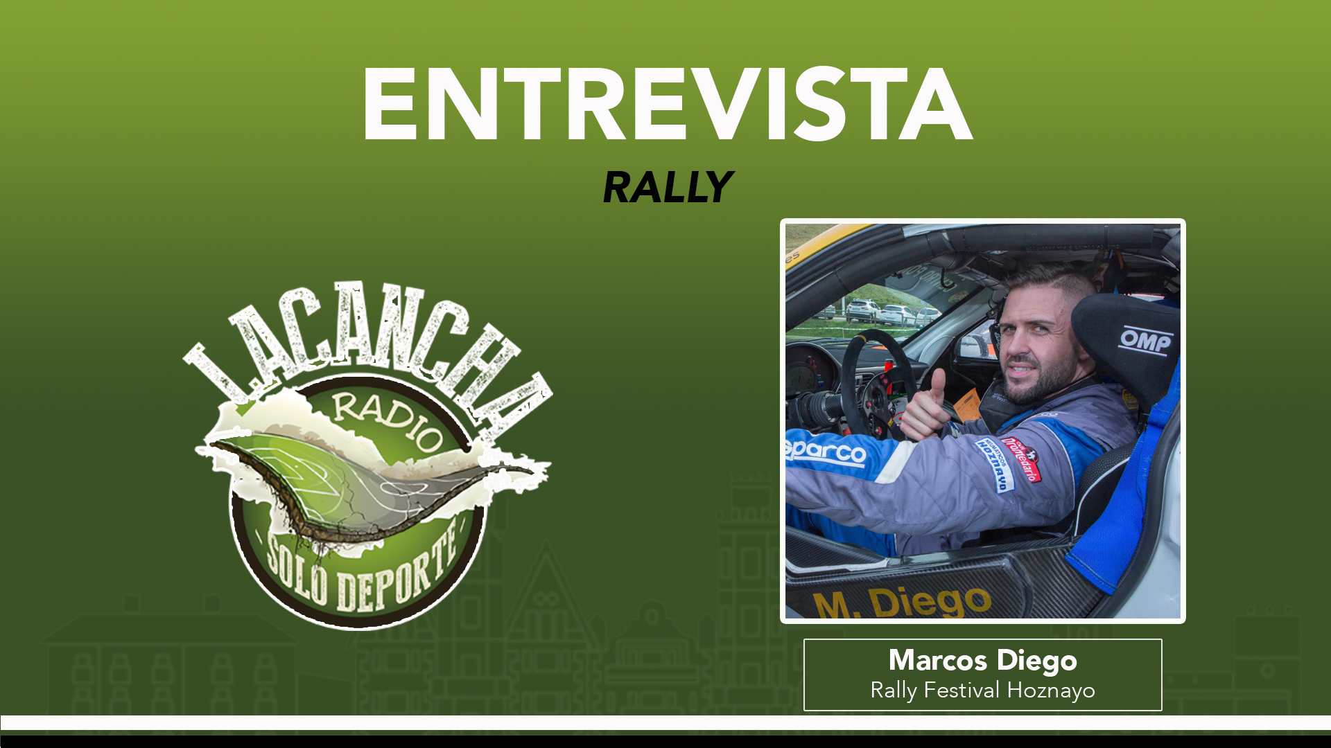 Entrevista con Marcos Diego, organizador del Rally Festival Hoznayo (18/05/2022)