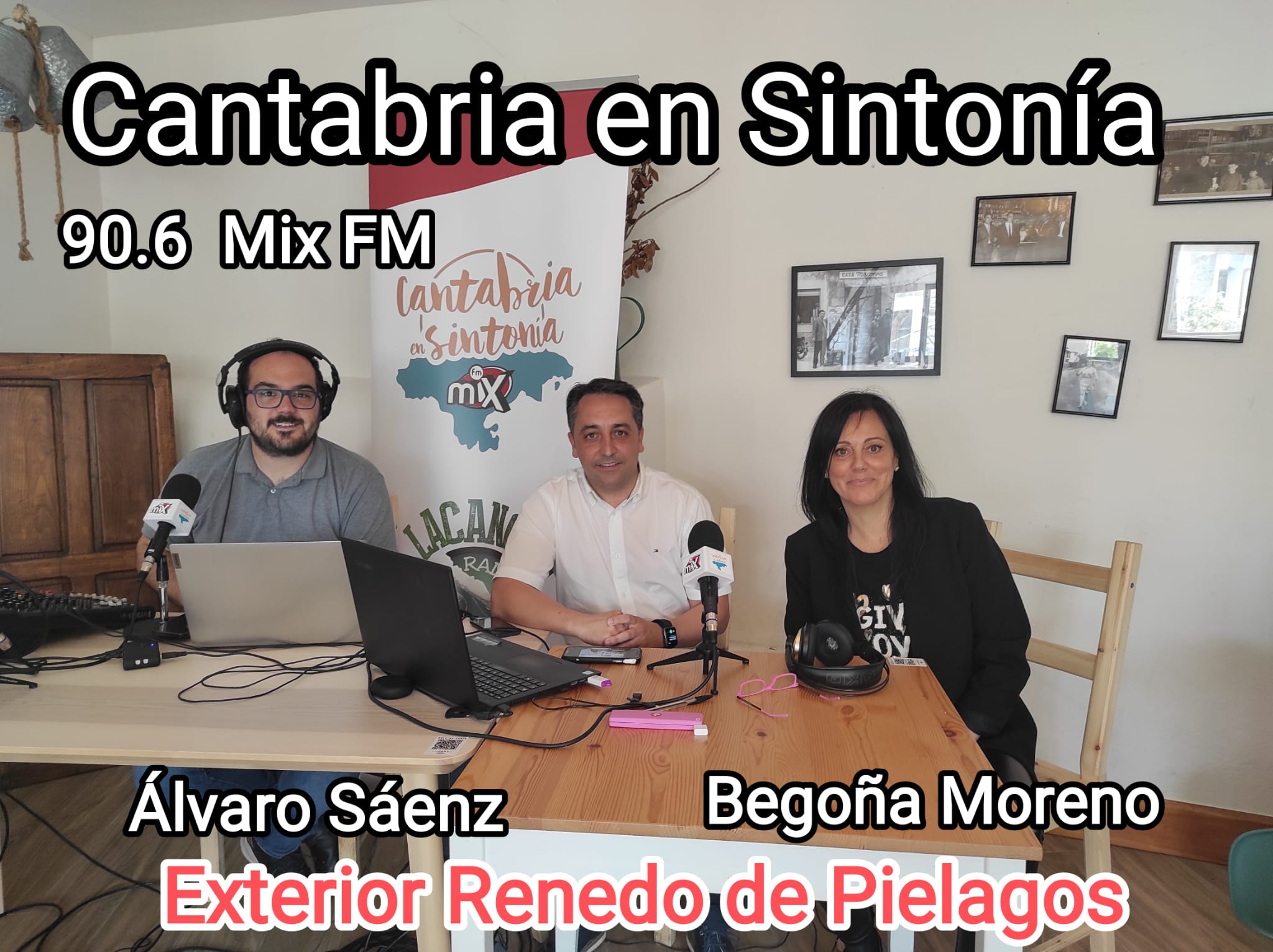 Cantabria en Sintonía en Mix FM. Jueves 09-06-2022. Exterior Renedo De Piélagos