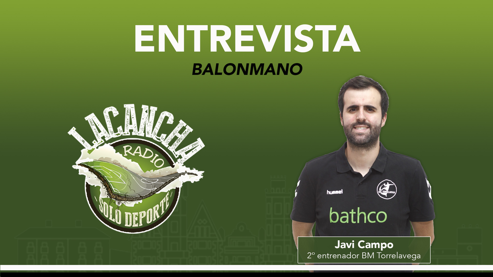 Entrevista con Javi Campo, segundo entrenador del Bathco BM Torrelavega (28/04/2023)