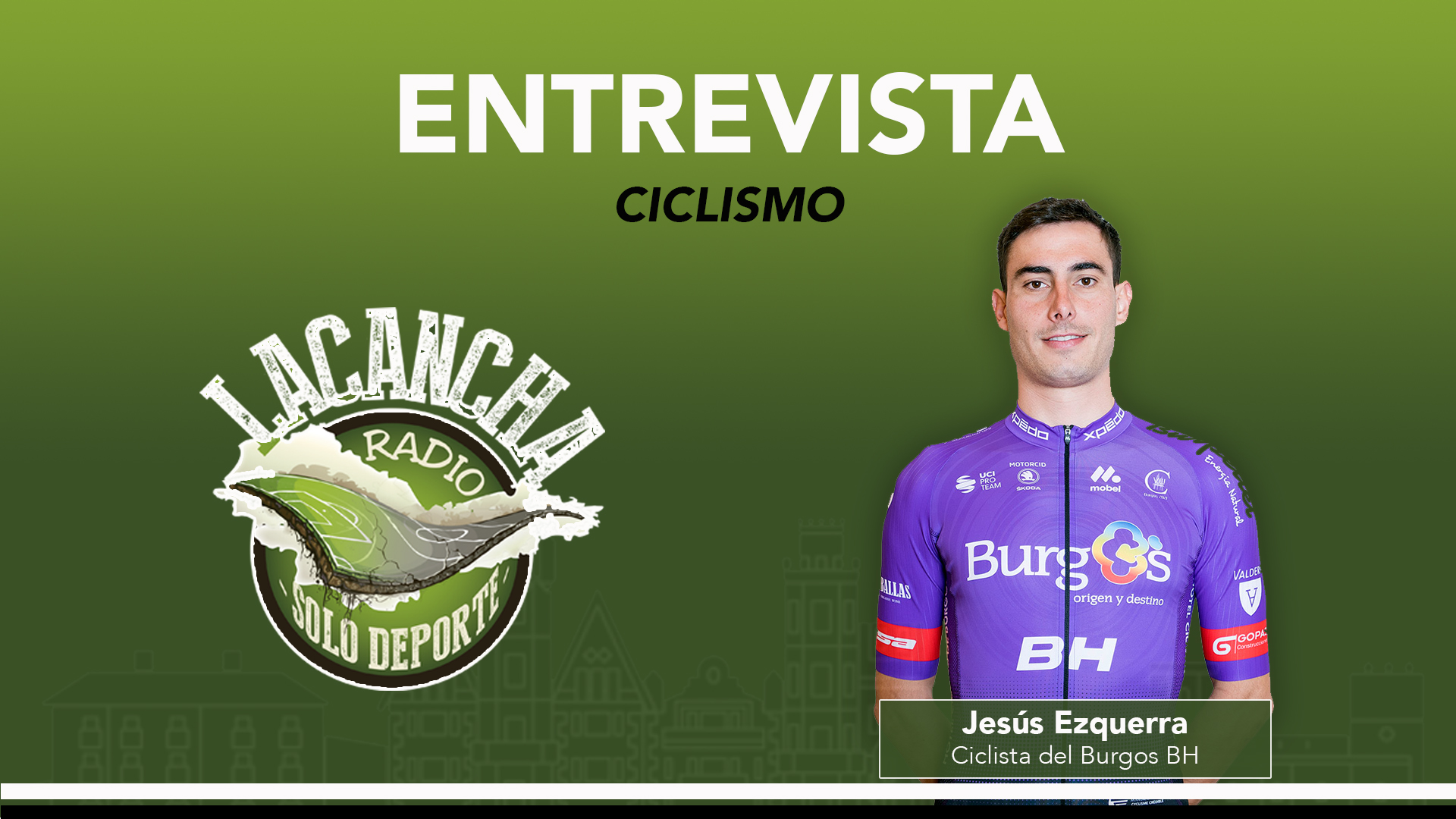 Entrevista con Jesús Ezquerra, ciclista cántabro del Burgos BH (28/09/2022)