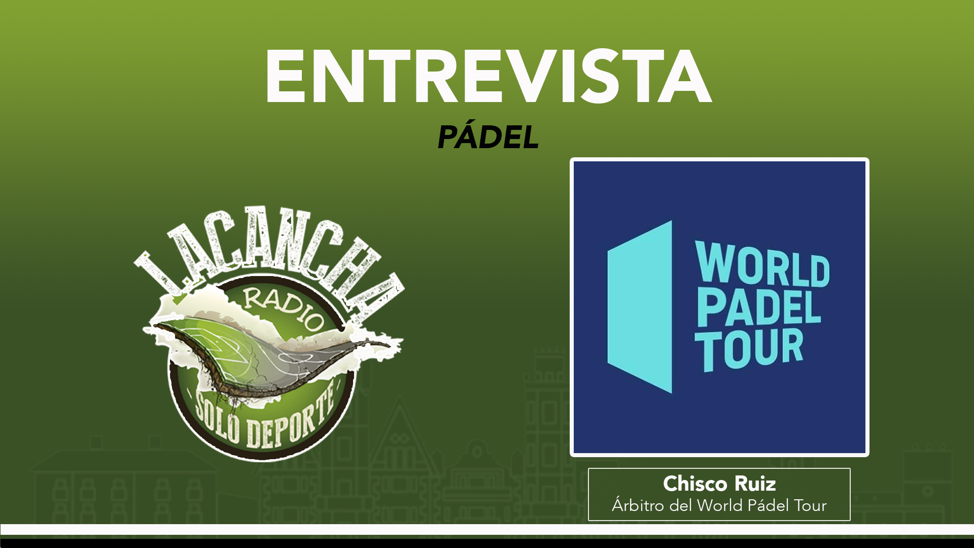 Entrevista con Chisco Ruiz, árbitro del World Pádel Tour (11/10/2022)