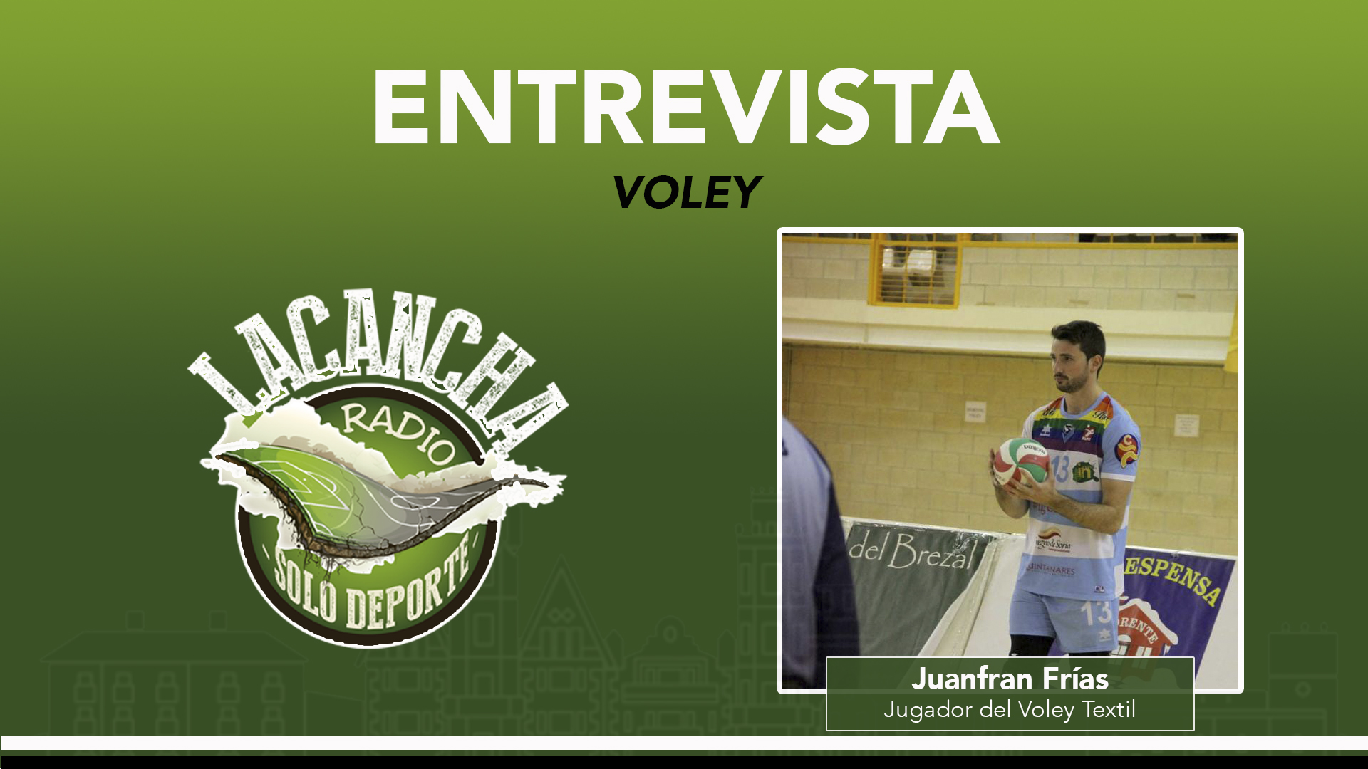 Entrevista con Juanfran Frías, jugador del Voley Textil Santanderina (02/11/2022)