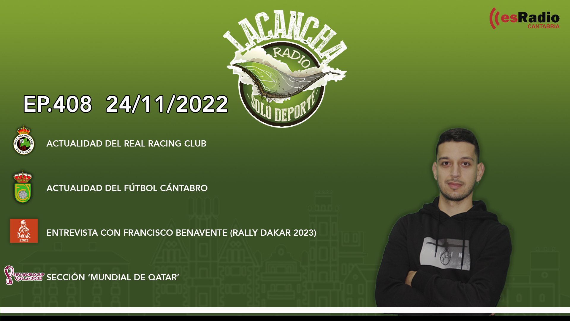 La Cancha Ep. 408 (24/11/2022)