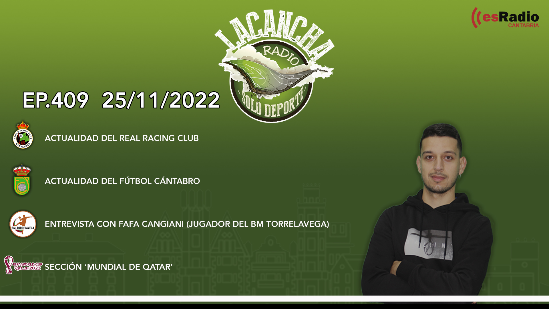 La Cancha Ep. 409 (25/11/2022)