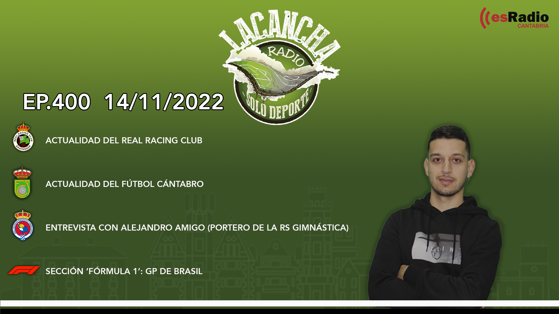 La Cancha Ep. 400 (14/11/2022)