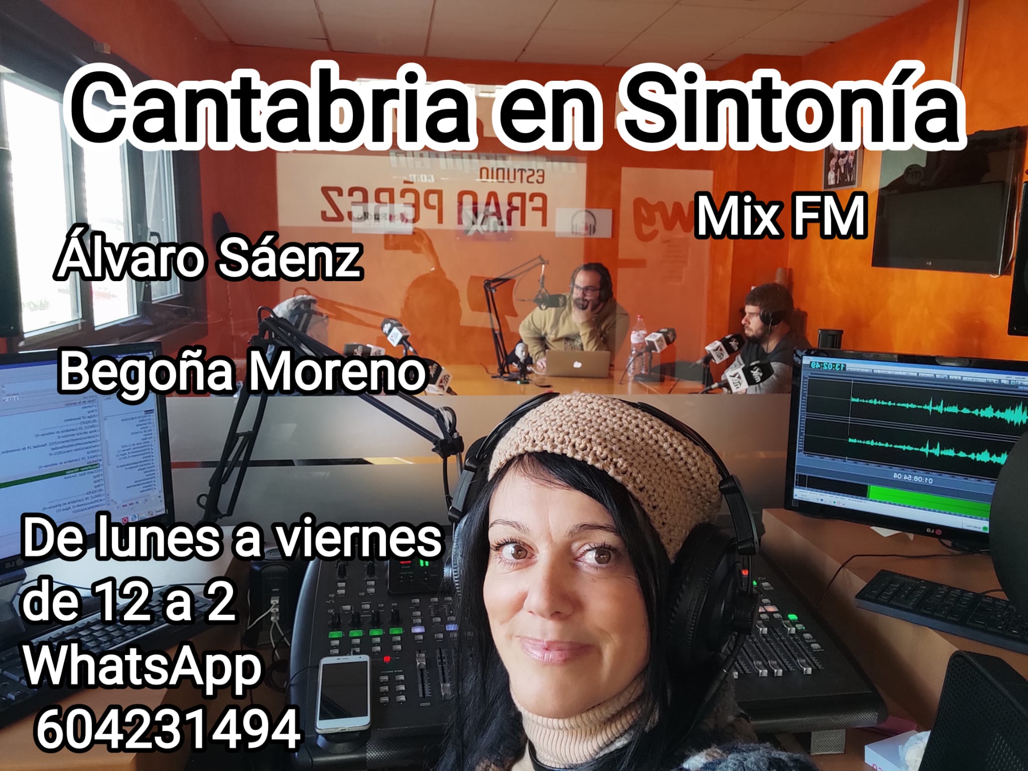 Cantabria en Sintonía en Mix FM. Miércoles 30-11-2022