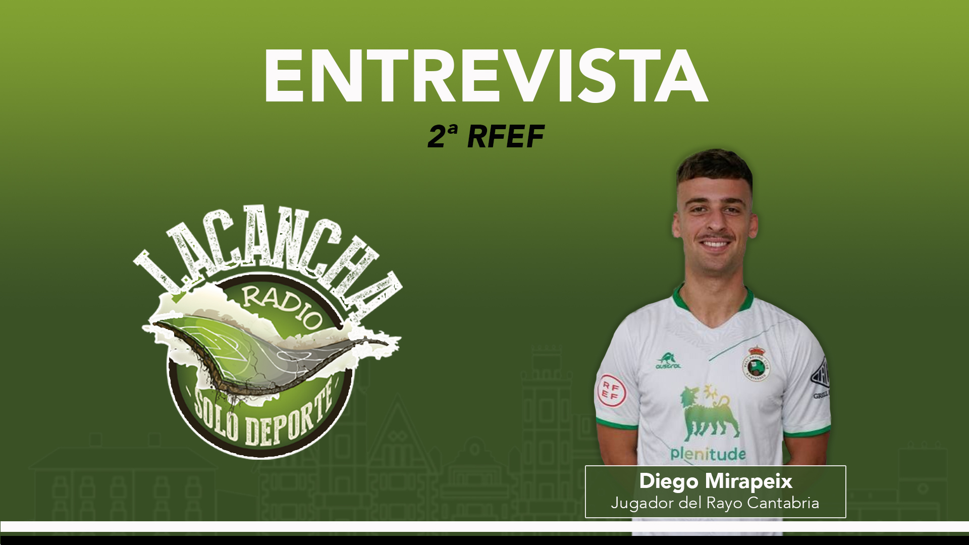 Entrevista con Diego Mirapeix, jugador del Rayo Cantabria (01/12/2022)