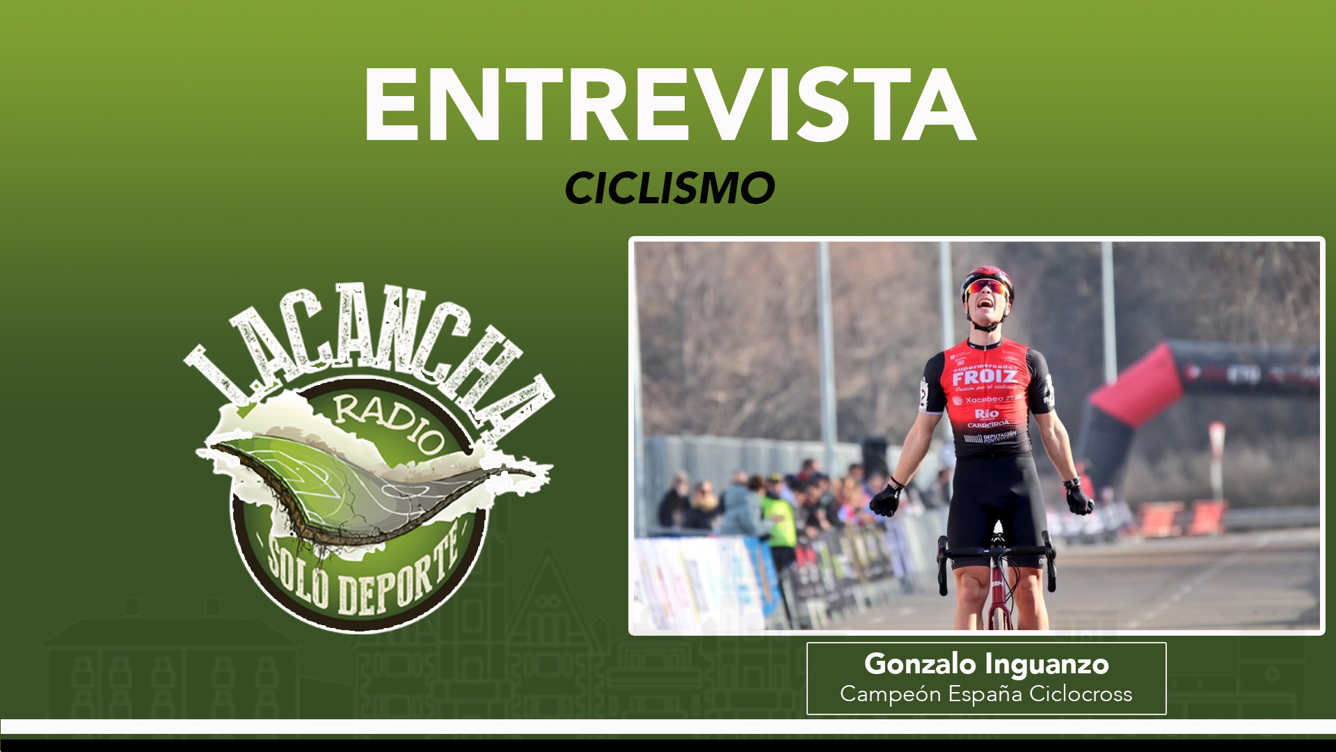 Entrevista con Gonzalo Inguanzo, Campeón de España sub-23 de ciclocross (18/01/2023)