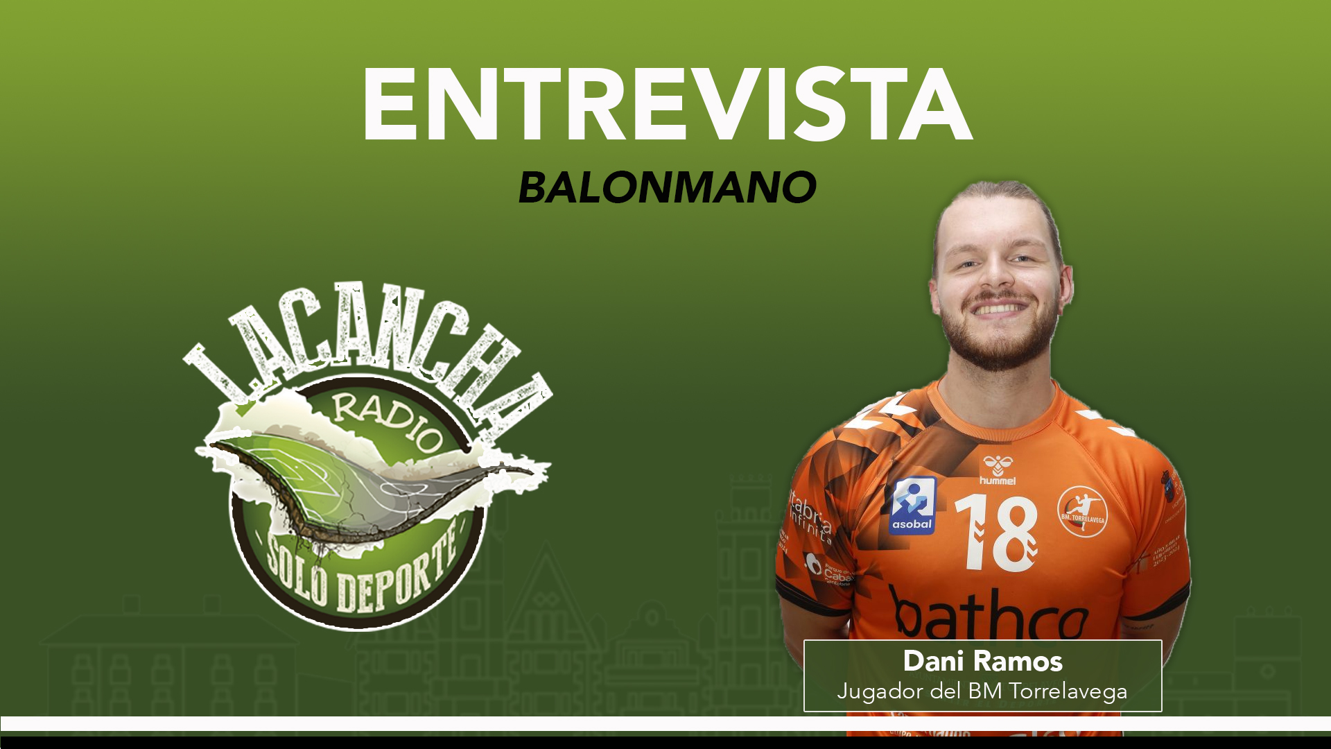 Entrevista con Dani Ramos, jugador del Bathco BM Torrelavega (03/03/2023)