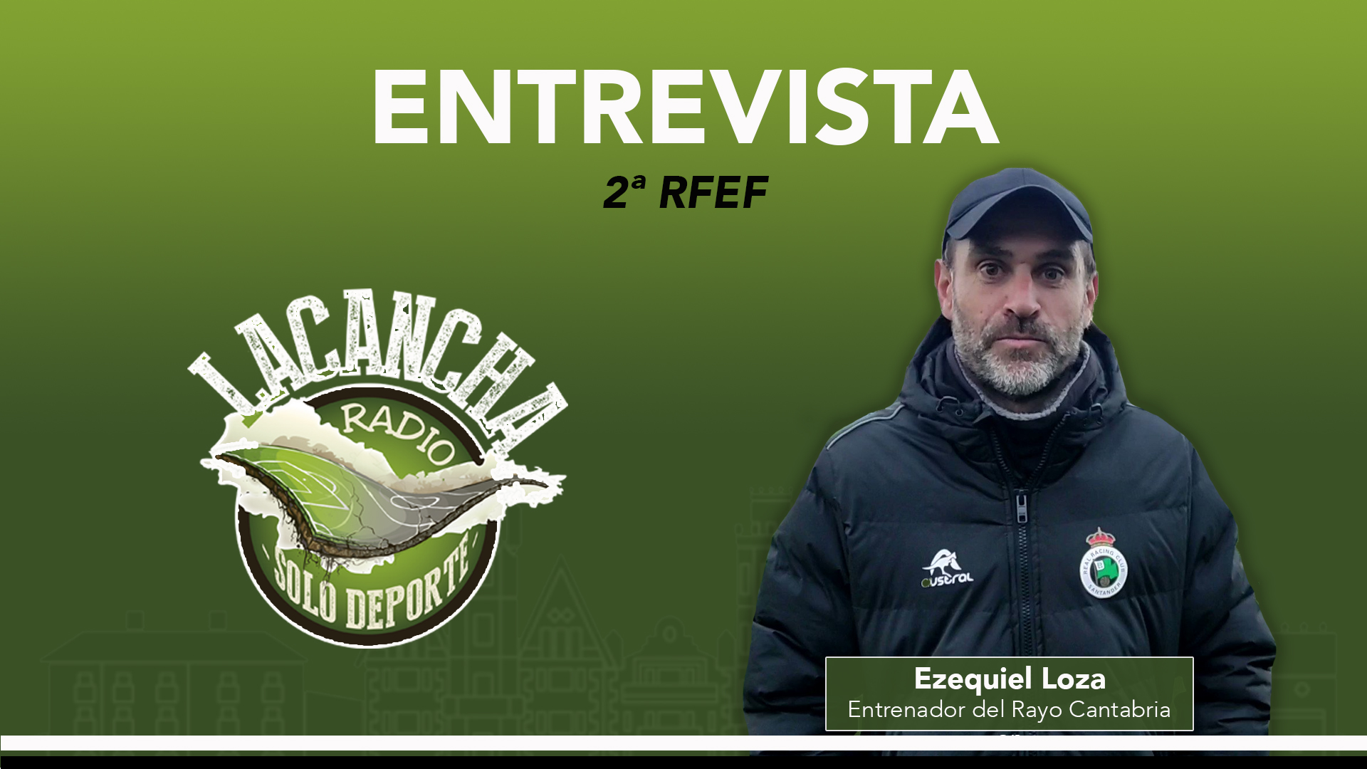 Entrevista con Ezequiel Loza, entrenador del Rayo Cantabria (29/03/2023)