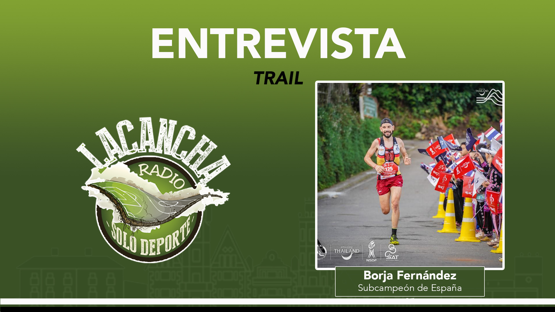 Entrevista con Borja Fernández, Subcampeón de España de Ultra Trail Running (11/04/2023)