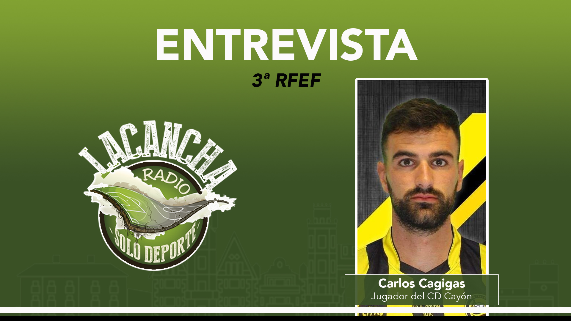 Entrevista con Carlos Cagigas, jugador del CD Cayón (10/04/2023)
