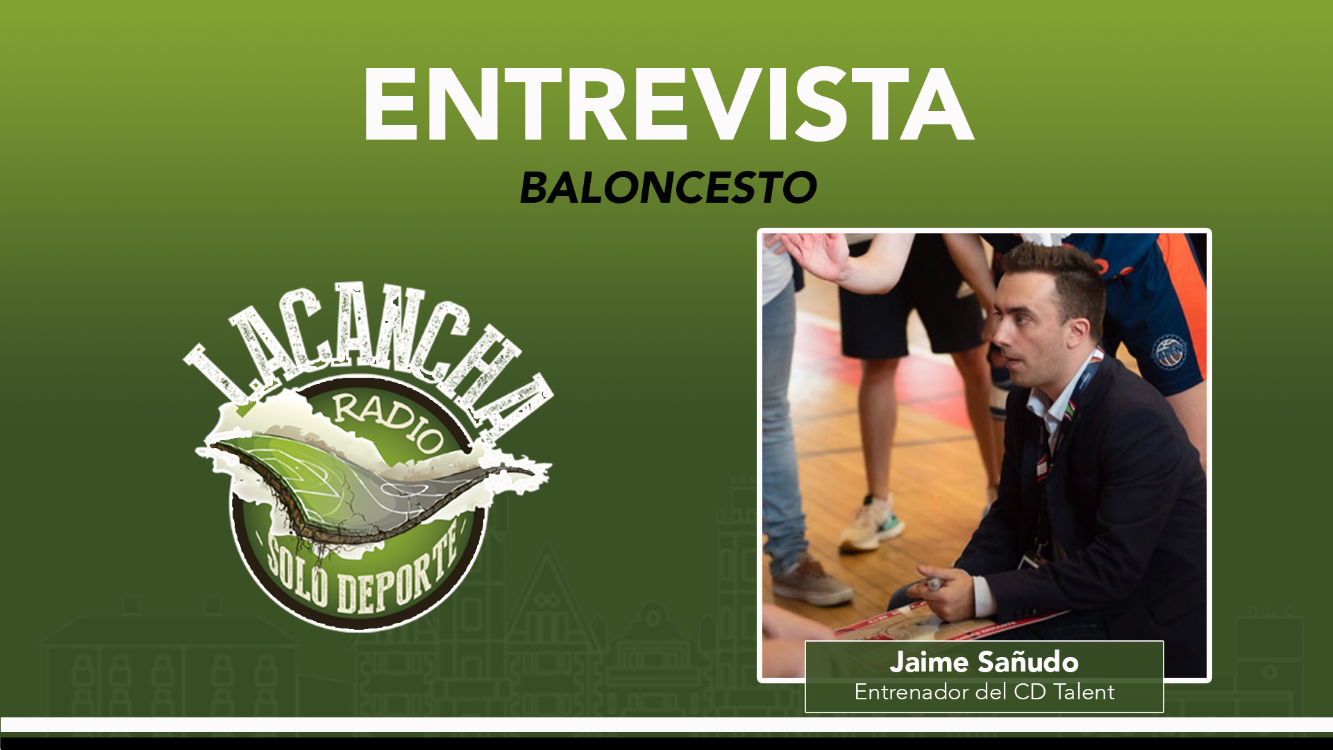 Entrevista con Jaime Sañudo, entrenador del Tirso Incentro CD Talent (27/04/2023)