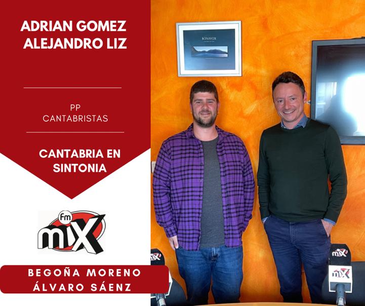 Cantabria en Sintonía en Mix FM. Martes 25-04-2023