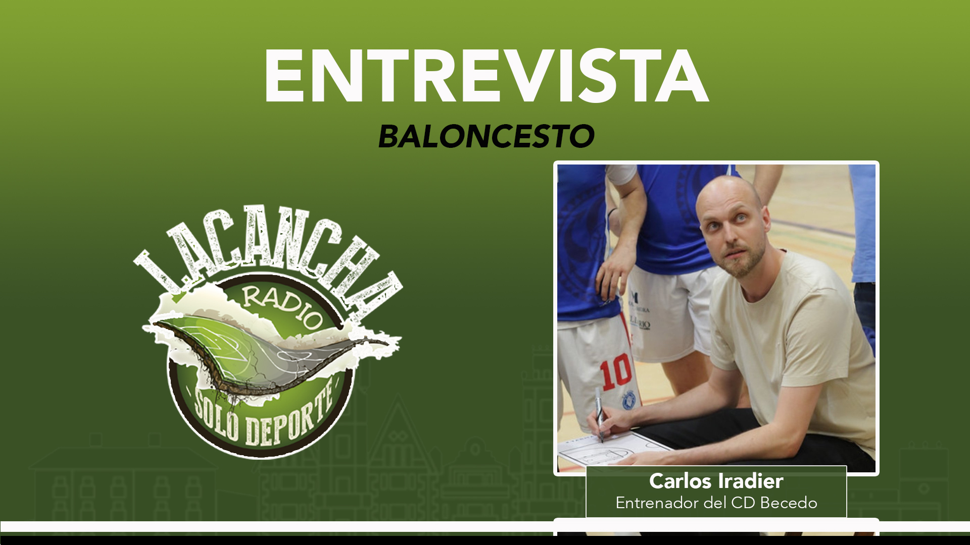 Entrevista con Carlos Iradier, entrenador del CD Becedo (30/05/2023)