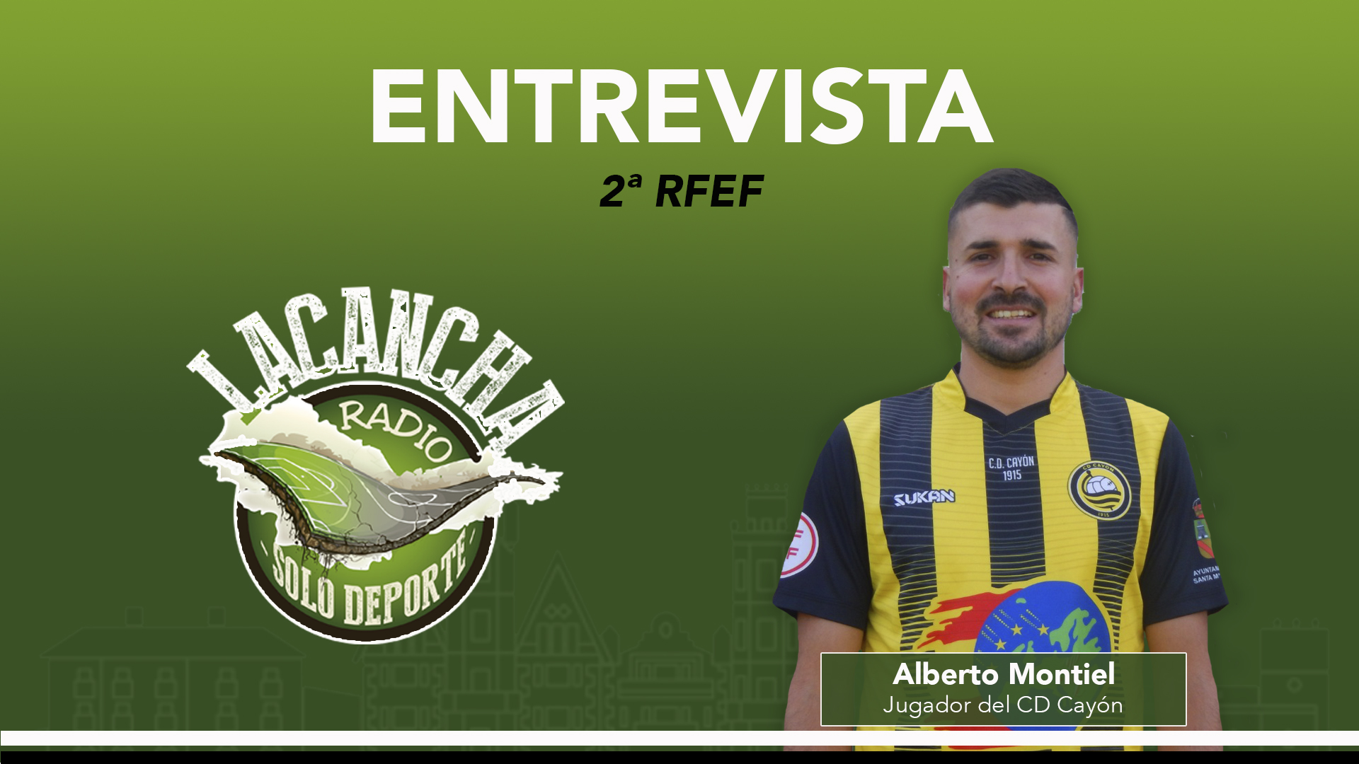 Entrevista con Alberto Montiel, jugador del CD Cayón (27/06/2023)