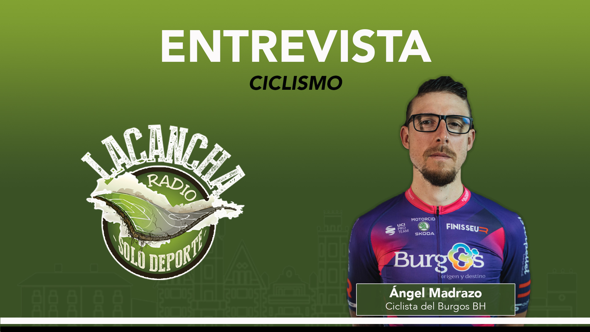 Entrevista con Ángel Madrazo, ciclista del Burgos BH (02/06/2023)