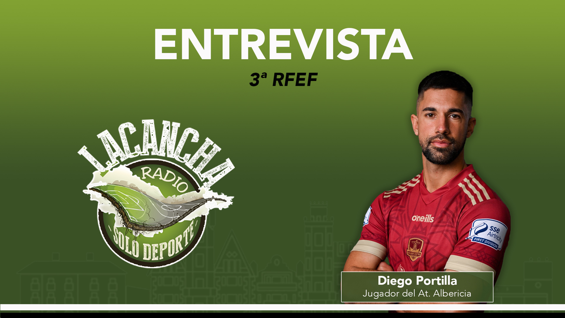 Entrevista con Diego Portilla, jugador del At. Albericia (13/06/2023)