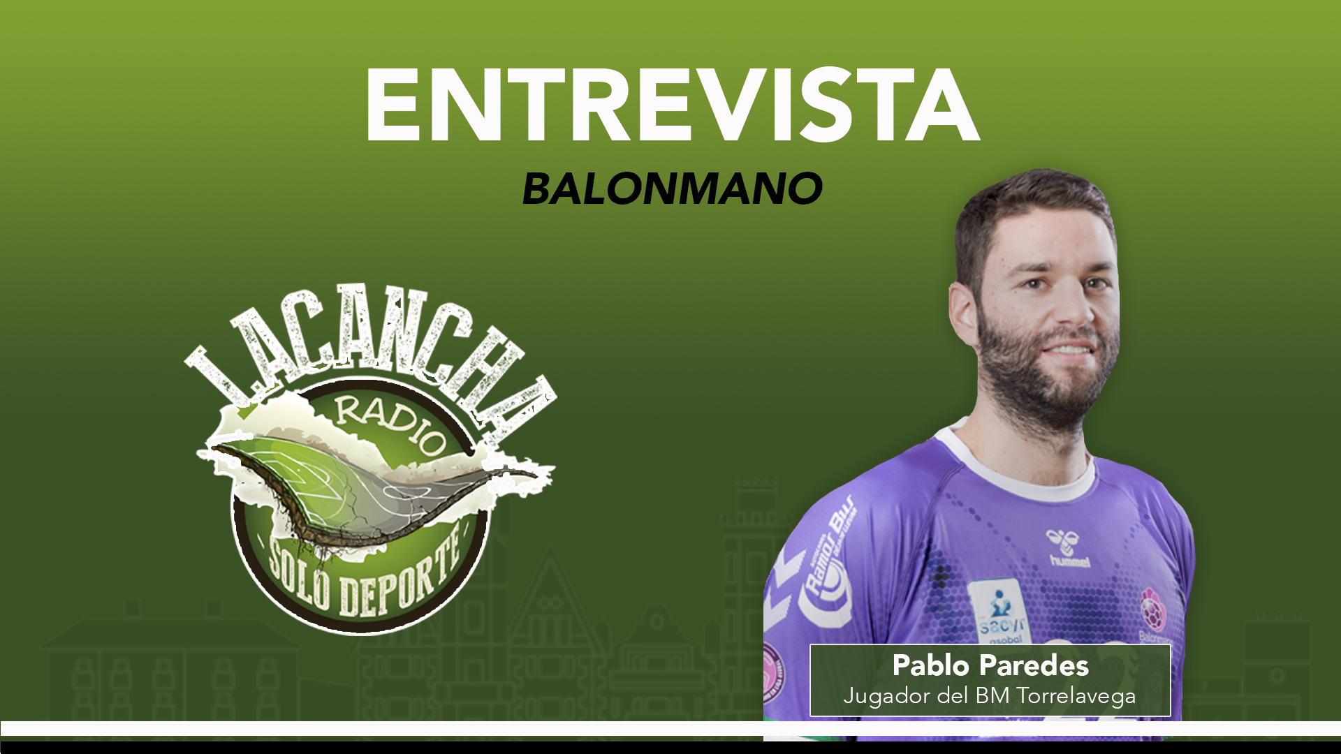 Entrevista con Pablo Paredes, jugador del Bathco BM Torrelavega (27/06/2023)